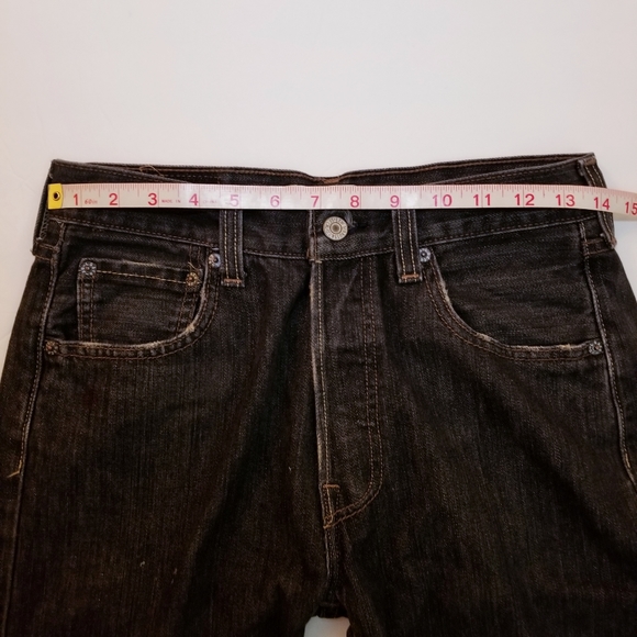 LEVI'S 501 MEN'S Jeans Straight Leg Pants - Picture 9 of 9